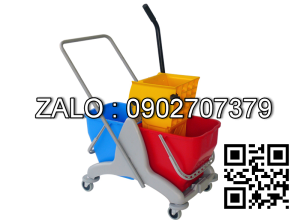 Xe đẩy làm vệ sinh 2 xô DB H50