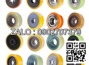 Bánh xe cao su phi 100 cố định