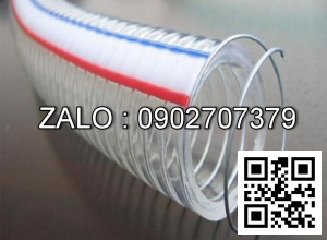 Ống Nhựa Lõi Lò Xo Hàn Quốc (Korea) Unigawa Xọc Vành Xanh-Lh