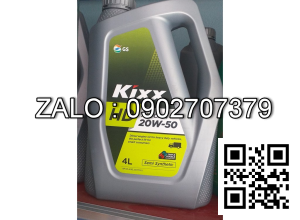Nhớt Kixx HD API CF4 20w50 4l (4 lít)