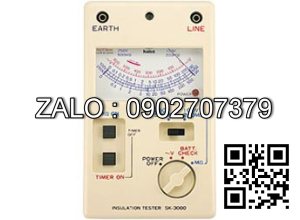Đồng hồ đo điện trở cách điện SK-3000