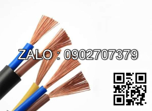 Cáp điện mềm vỏ cao su có lõi bố 5 x 6