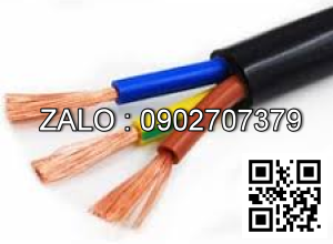 Cáp điện mềm vỏ cao su có lõi bố 3 x 70 + 1 x 50