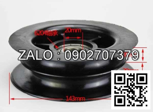 puly nhựa xe nâng TOYOTA