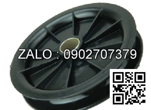 puly nhựa xe nâng 1.5-3T 138*18.5* dày 24