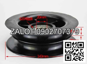 puly nhựa xe nâng 171*65*46.5*41