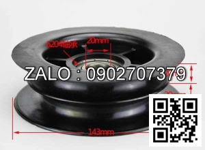 puly nhựa xe nâng φ112 * φ20 * dày 23