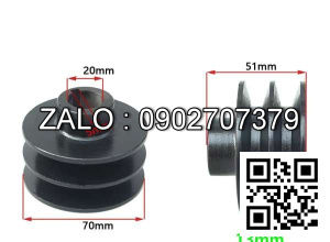 Pulley đầu cốt NISSAN td27 A-12304-41K01