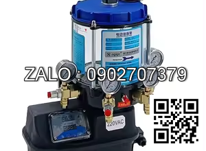 Máy Bơm Mỡ Tự Động Chạy Điện 24V 220V 380V