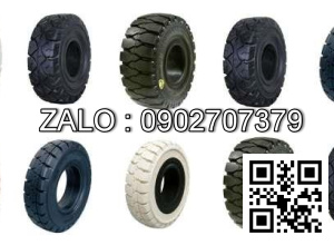 Lốp xe 27X10-12/8.00, 27X10-12 MR-SOLID (Vỏ đặc trắng)