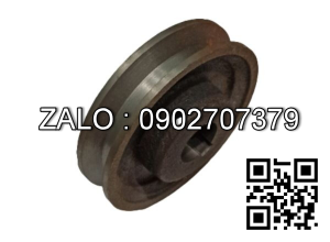 Pulley điều chỉnh sức căng phi 90x20mm 1 rãnh tam giác 10x10mm