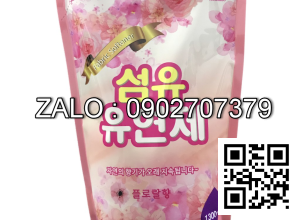 Nước xả vải jeoumiso 1300ml (Kiện 12 bịch)