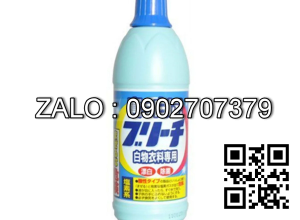 Nước tẩy trắng quần áo 600ml Rocket (Kiện 24 cái)