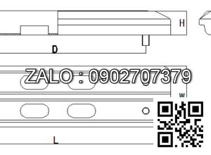 Guốc cao su 600BB 600*136*54 Pitch=171 h=20 Bolt=M16*30 D*d=500*60