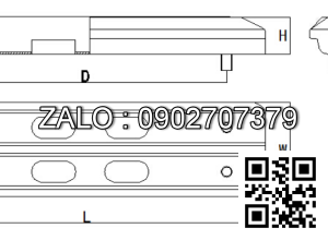 Guốc cao su 200BP 200*95*30 Pitch= h=0 Bolt=M14 D*d=130*0