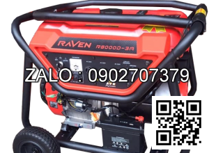 Máy Phát Điện Chạy Xăng 5Kw Raven R6800D-3A Đề