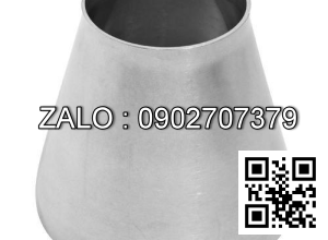 Bầu hàn giảm đồng tâm SCH40 Inox 304 DN20/15