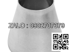 Bầu hàn giảm đồng tâm SCH40 Inox 304 DN50/25