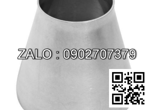 Bầu hàn giảm đồng tâm SCH40 Inox 304 DN65/32