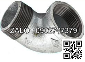 Co điếu ren BSPT - INOX 304 DN8