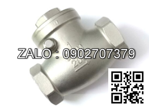 Van 1 chiều lá lất ren gang DN20