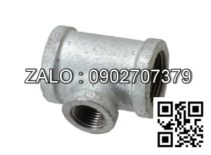 Tê ren giảm BSPT - gang DN40