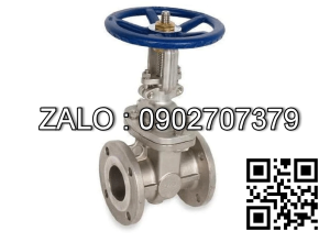 Van cổng mặt bích JIS 10K mạ kẽm DN32