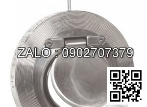 Van 1 chiều đĩa mạ kẽm DN150