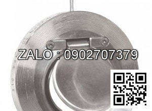 Van 1 chiều đĩa mạ kẽm DN200
