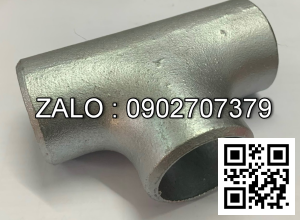 Tê hàn SCH40 mạ kẽm DN50