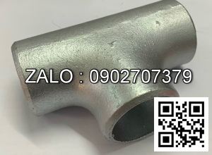 Tê hàn SCH40 mạ kẽm DN80