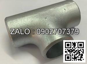 Tê hàn SCH40 mạ kẽm DN150