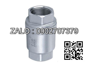 Van 1 chiều lò xo mạ kẽm DN20