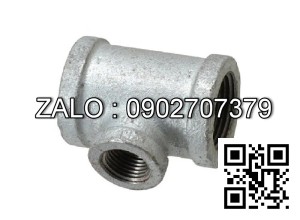 Tê ren giảm BSPT - mạ kẽm DN20