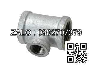 Tê ren giảm BSPT - mạ kẽm DN25