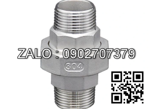 Rắc co ren ( có ron ) BSPT - mạ kẽm DN20