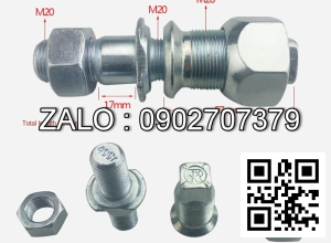 bulong bánh xe nâng 5 - 10 tấn