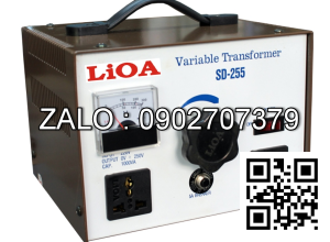 Biến áp vô cấp 1 pha LiOA