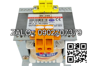 Biến áp 220V ra 24V 150VA (6A) - Nhản hiệu : Fushin