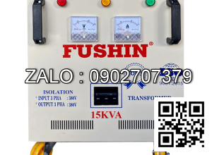 Biến áp 3P cách ly 380V/380V 15KVA-Thông Dụng - Nhản hiệu : Fushin
