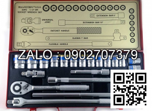 Bộ tuýp 25 chi tiết Barker