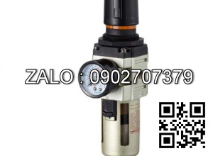 Bộ lọc đơn có chỉnh áp TW4000-06, 0.05-0.85 Mpa, kèm đồng hồ 10 bar