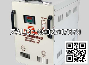 Biến ápt tự ngẫu 3P 380V/220V 10KVA - Dây Đồng - Nhản hiệu : Fushin