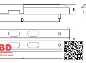 Guốc cao su 450BB 450x124x47 450*124*47