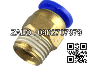 Nối PU 6 ly 9.6 răng ngoài