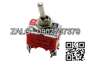 Công Tắc Gạt ON-OFF 4 Chân 1221 250V 15A