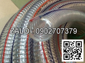 Ống Nhựa Lõi Xo Hàn Quốc - Ống Nhựa Lò Xo Thép Bên Trong