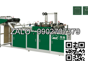 Máy làm túi quai xách 2 tầng 2 làn 4/6 cuộn lên tự động MXFQ+SL