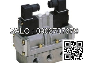 Van khí nén CKD 4F520 (Van 5/3) 220V