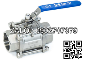 Van 3 Thân Khí Nén Inox 304